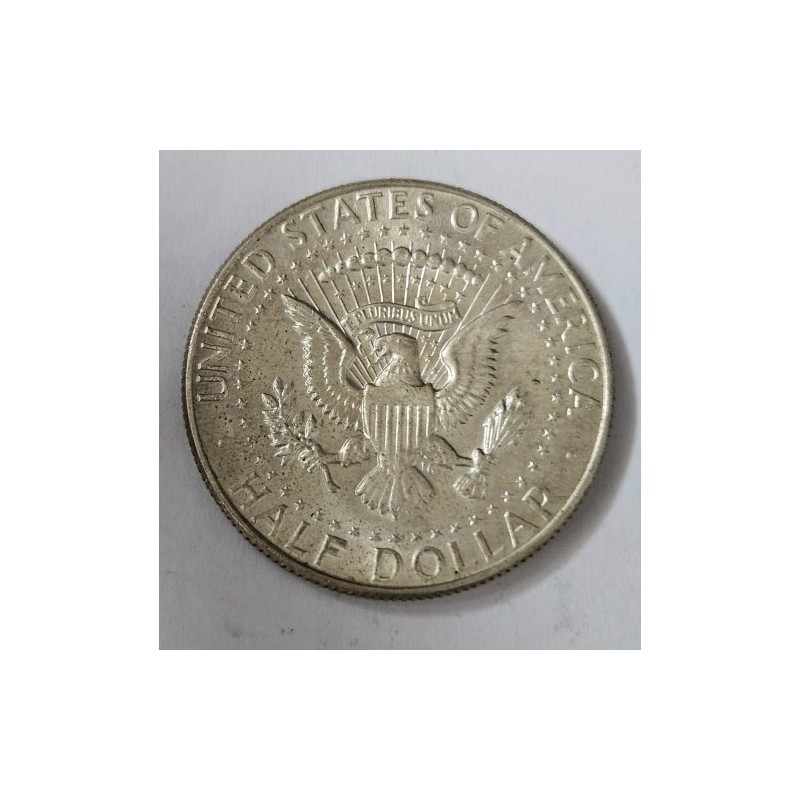 Moeda dos Estados Unidos USA Half dólar 1967 prata