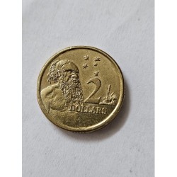 Moeda da Australia 2 dolares 2014 Rainha Elizabeth II