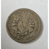 Moeda dos Estados Unidos 5 cents 1911