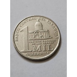 Moeda do Paraguai 1000 guaranis 2008