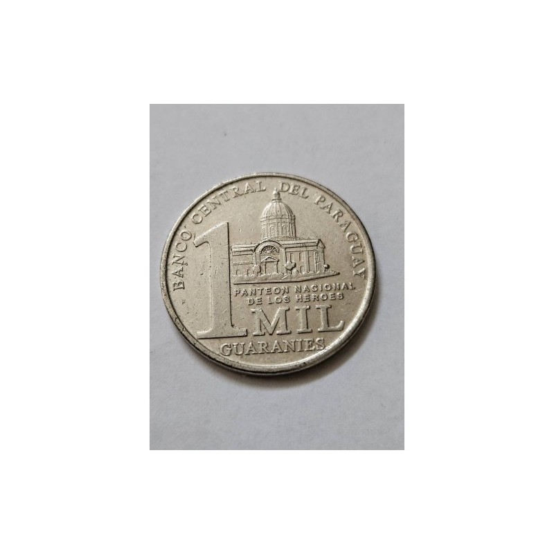 Moeda do Paraguai 1000 guaranis 2008