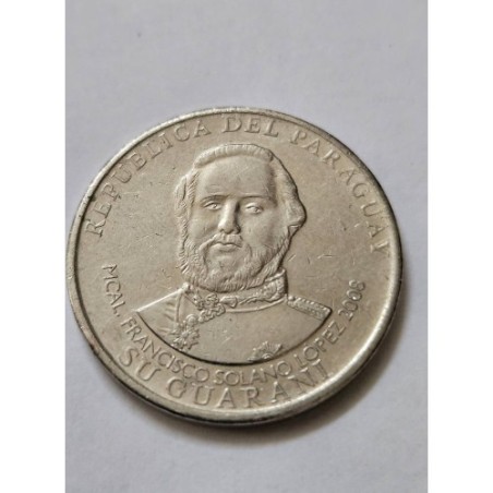 Moeda do Paraguai 1000 guaranis 2008