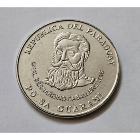 Moeda do Paraguai 500 guaranis 2016