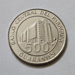 Moeda do Paraguai 500 guaranis 2016