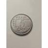 Moeda de 5 Cruzeiros Reais do Brasil - 1994 - Araras e Fauna Brasileira