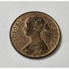 Moeda do Canada New foundland 1 cent 1865 Rainha Victoria