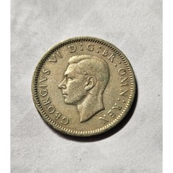 Moeda da Inglaterra 6 pence 1947