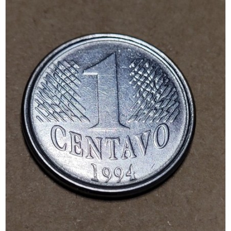 Moeda Brasil 1 centavo 1994 Mbc