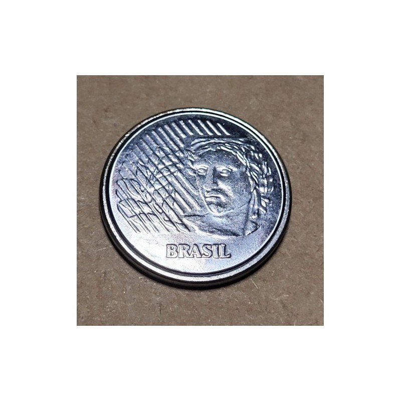 Moeda Brasil 1 centavo 1997 soberba