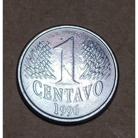Moeda Brasil 1 centavo 1996 MBCs