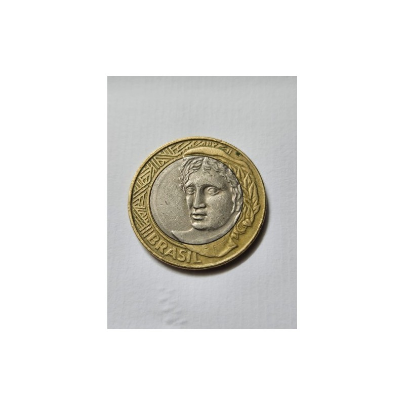 V559 Moeda Brasil 1 real 1998 Alpaca MBC