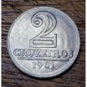 Moeda do Brasil 2 cruzeiros 1961 S-FC
