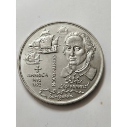 Moeda de Portugal 200 escudos 1992 Novo Mundo