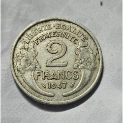 Moeda da França 2 francos 1947