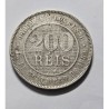 Moeda Brasil república 200 réis 1895 MBC