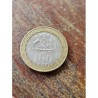 Moeda do Chile 100 pesos 2010 bimetalica
