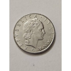 Moeda da Itália 50 liras 1978