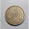 Moeda da Espanha 100 pesetas 1984