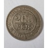 V045 Moeda Brasil 200 reis 1889 republica MBC