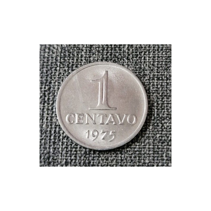 Moeda Brasil 1 centavo 1975 Soberba-FC