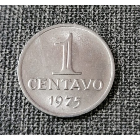 Moeda Brasil 1 centavo 1975 Soberba-FC