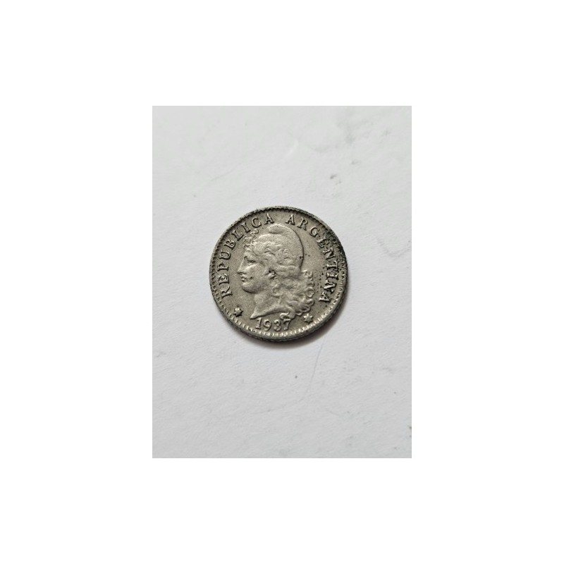 Explore a história e o valor da moeda de 5 centavos da Argentina de 1937. Conheça suas características, o design clássico da Lib