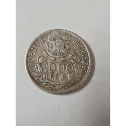 Moeda Brasil 1000 reis 1913 estrelas ligadas  MBC 2