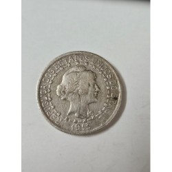 Moeda Brasil 1000 reis 1913 estrelas ligadas  MBC 2