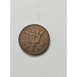 Adquira a autêntica moeda de 1 cent de Barbados de 1979, um item fascinante para colecionadores de moedas caribenhas e histórica