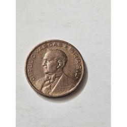 Moeda Brasil 10 centavos 1942 Niquel Rosa SFC