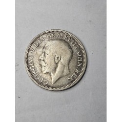Moeda da Inglaterra 1 shilling 1931 prata