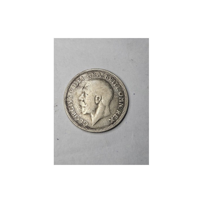 Moeda da Inglaterra 1 shilling 1931 prata