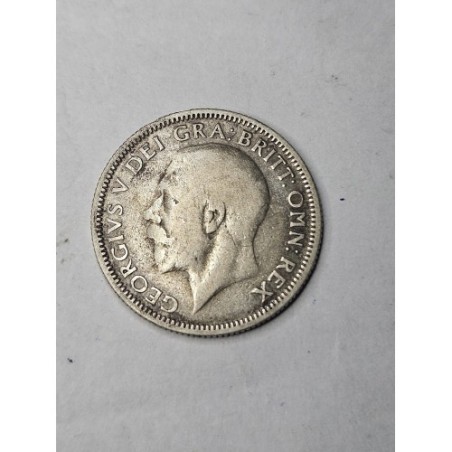 Moeda da Inglaterra 1 shilling 1931 prata