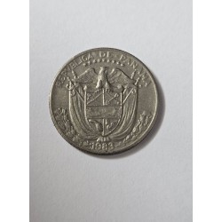 Moeda do Panamá 1 décimo de Balboa 1983