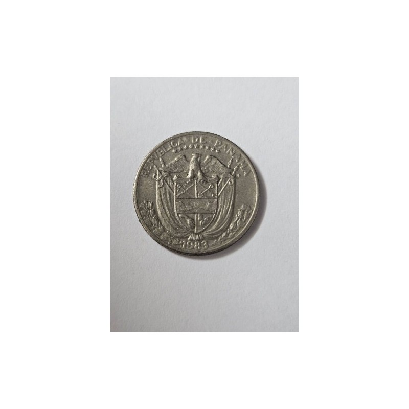 Moeda do Panamá 1 décimo de Balboa 1983