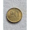 Moeda Brasil 20 centavos 1955 Flor de Cunho
