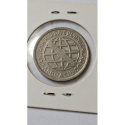 Moeda Brasil 200 réis 1932 centenário colonização MBC 2