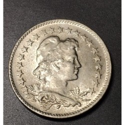 Moeda Brasil 100 reis 1935 Flor de cunho