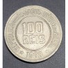 Moeda Brasil 100 reis 1933 Soberba