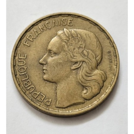 Moeda da França 50 francos 1952