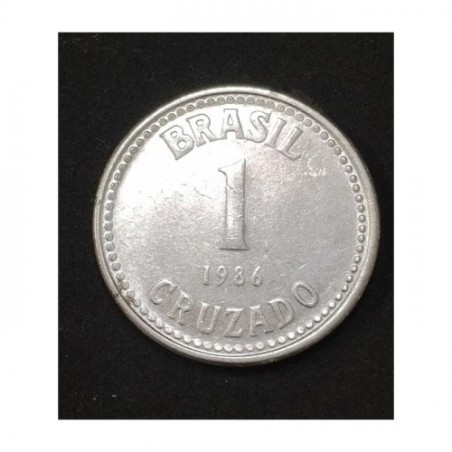 V395 Moeda Brasil 1 Cruzado 1986 Soberba
