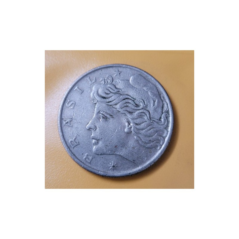 Moeda brasil 1 cruzeiro 1975 MBC