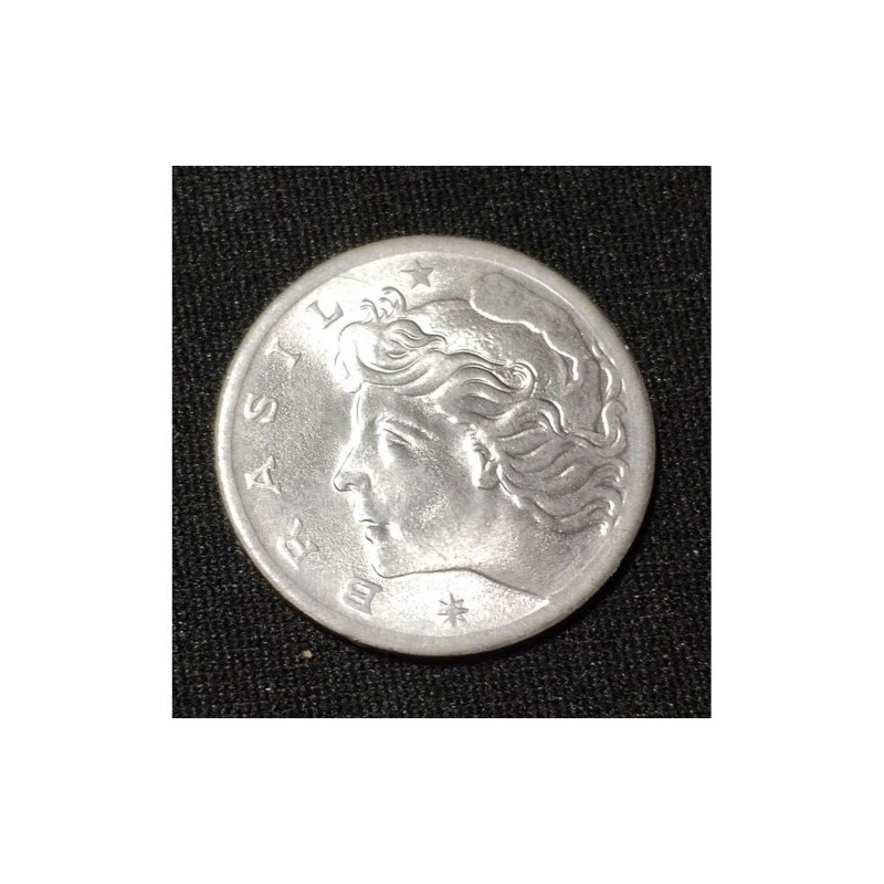 Moeda Brasil 5 centavos FAO 1975 Gado FC