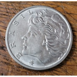 Moeda Brasil 20 centavos 1979 Soberba