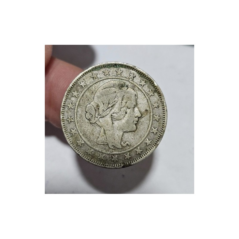 Moeda Brasil 2000 reis 1931 data difícil