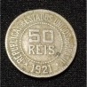 Moeda Brasil 50 reis 1921 Mbc