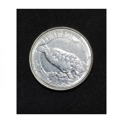 Moeda Brasil 100 Cruzeiros 1992 Serie Fauna Peixe Boi Soberba