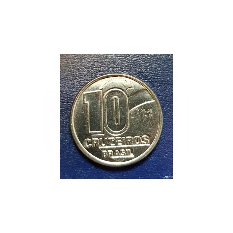 V419 MOEDA BRASIL 10 CRUZEIROS 1992 S-FC