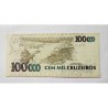 Cédula Brasil 100 cruzeiros reais FE C235
