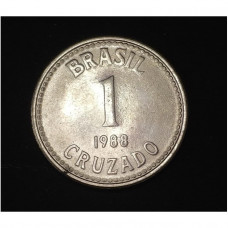 V397 MOEDA BRASIL 1 CRUZADO 1988 Soberba